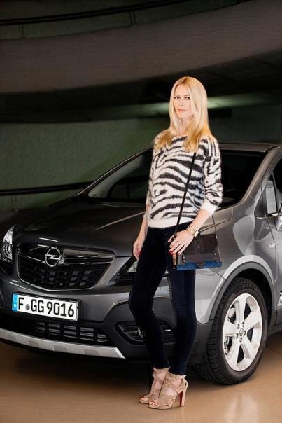 Opel-Markenbotschafterin Claudia Schiffer.  Foto: Auto-Medienportal.Net/Opel 